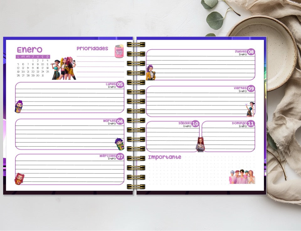 Agenda Huntrix S.