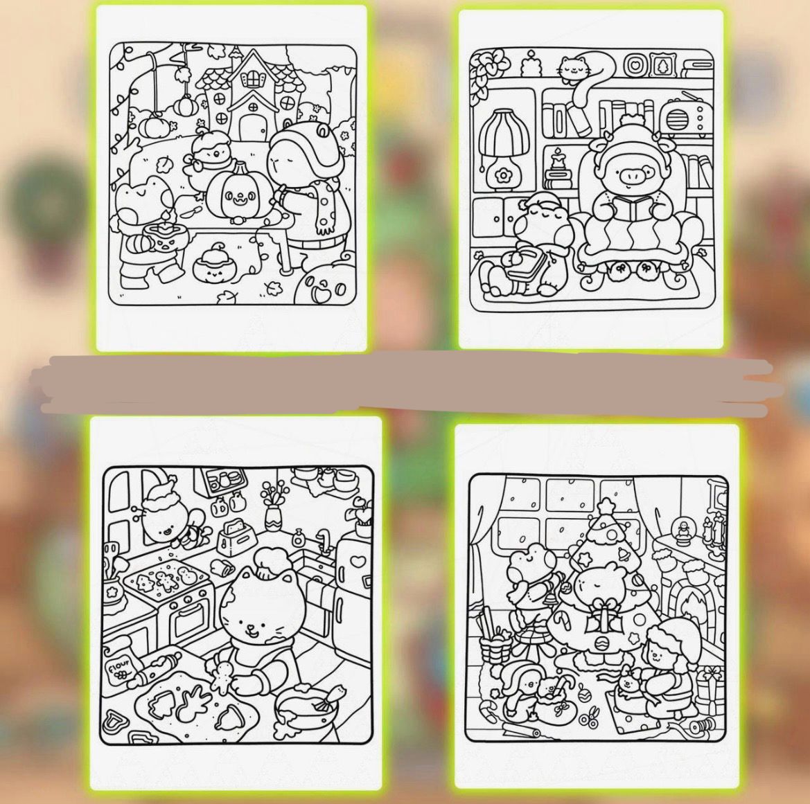 St. x Coloring Book - Cozy Buddies