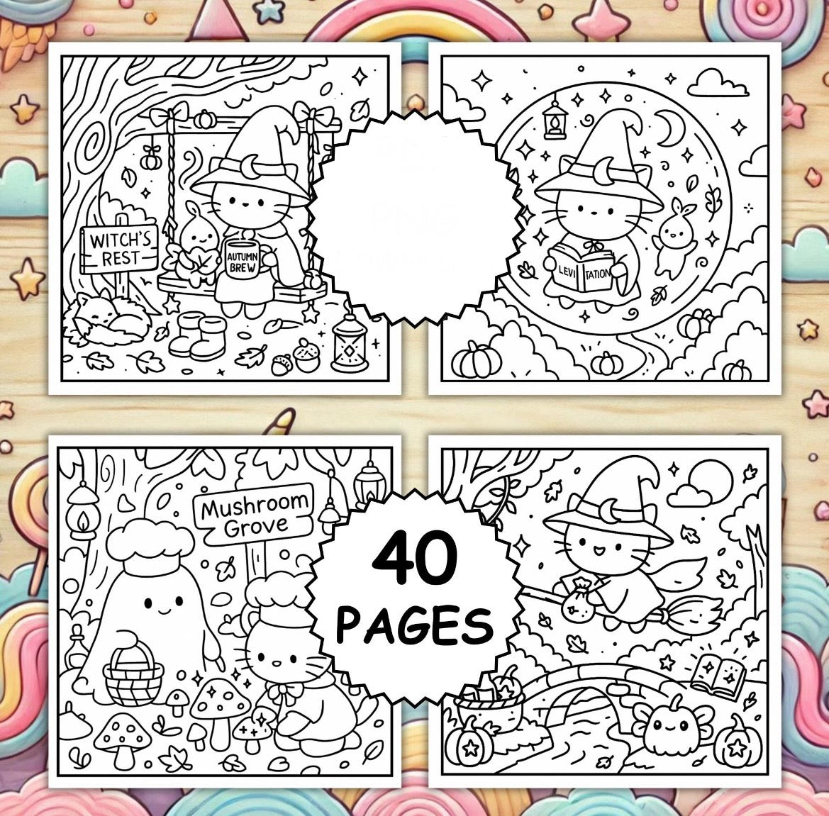 St. x Coloring Book - Magical Autumn