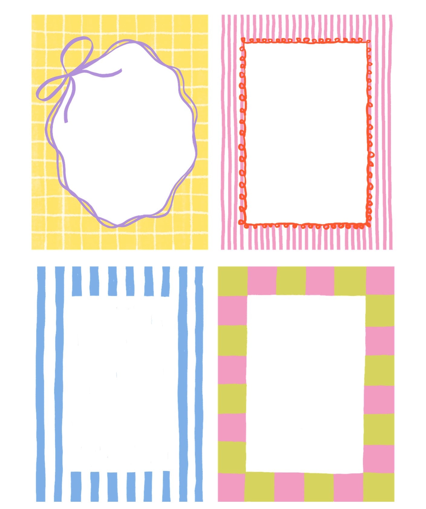 St. Stickers Journal Frames