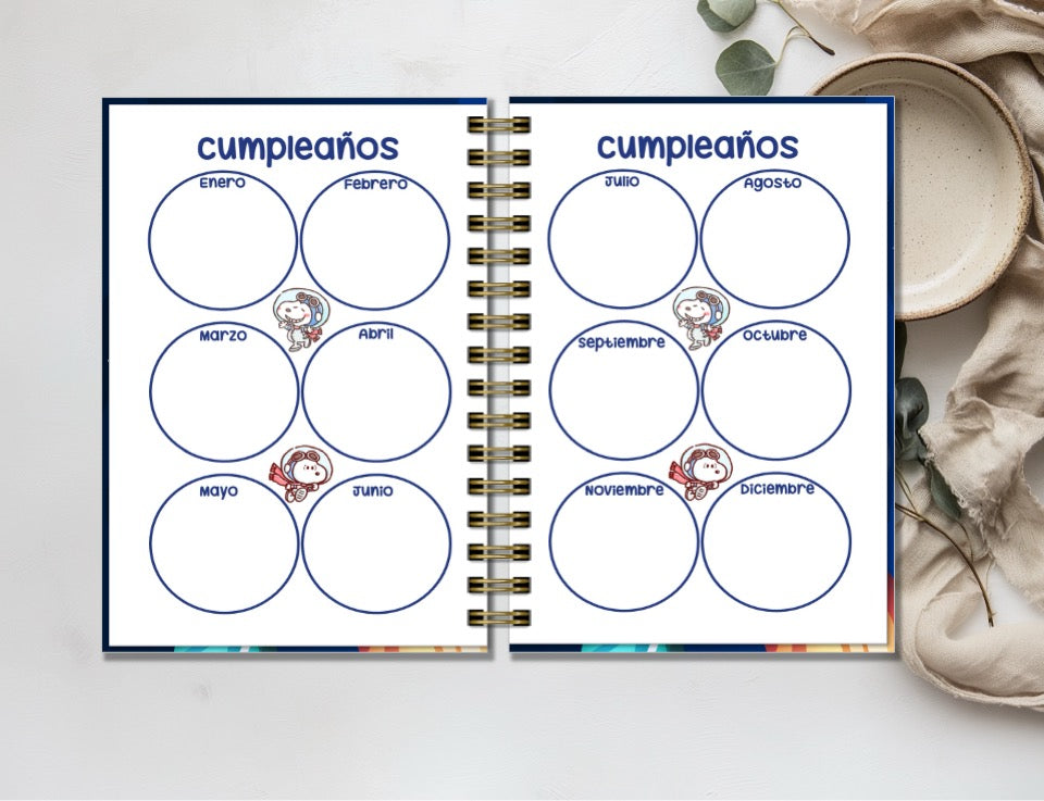 Agenda Snoopy 2 X.