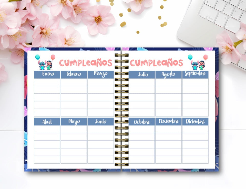 Agenda Stich 2 X