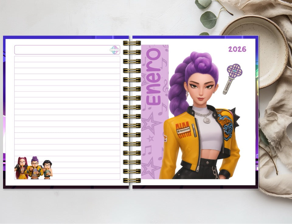 Agenda Huntrix S.