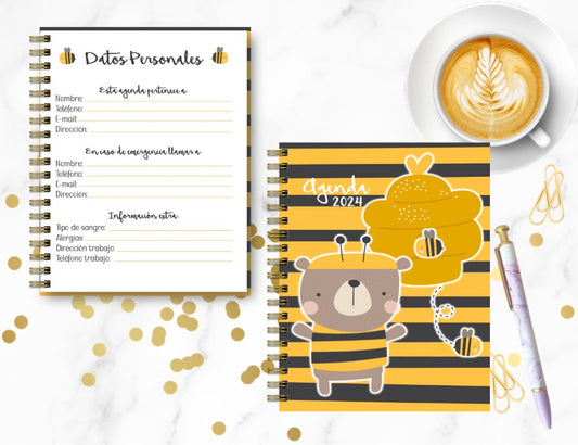 Agenda Bear Bee 1 S.