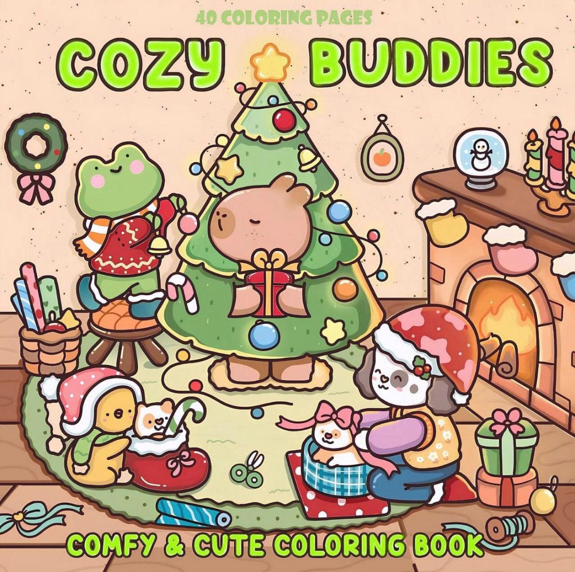 St. x Coloring Book - Cozy Buddies