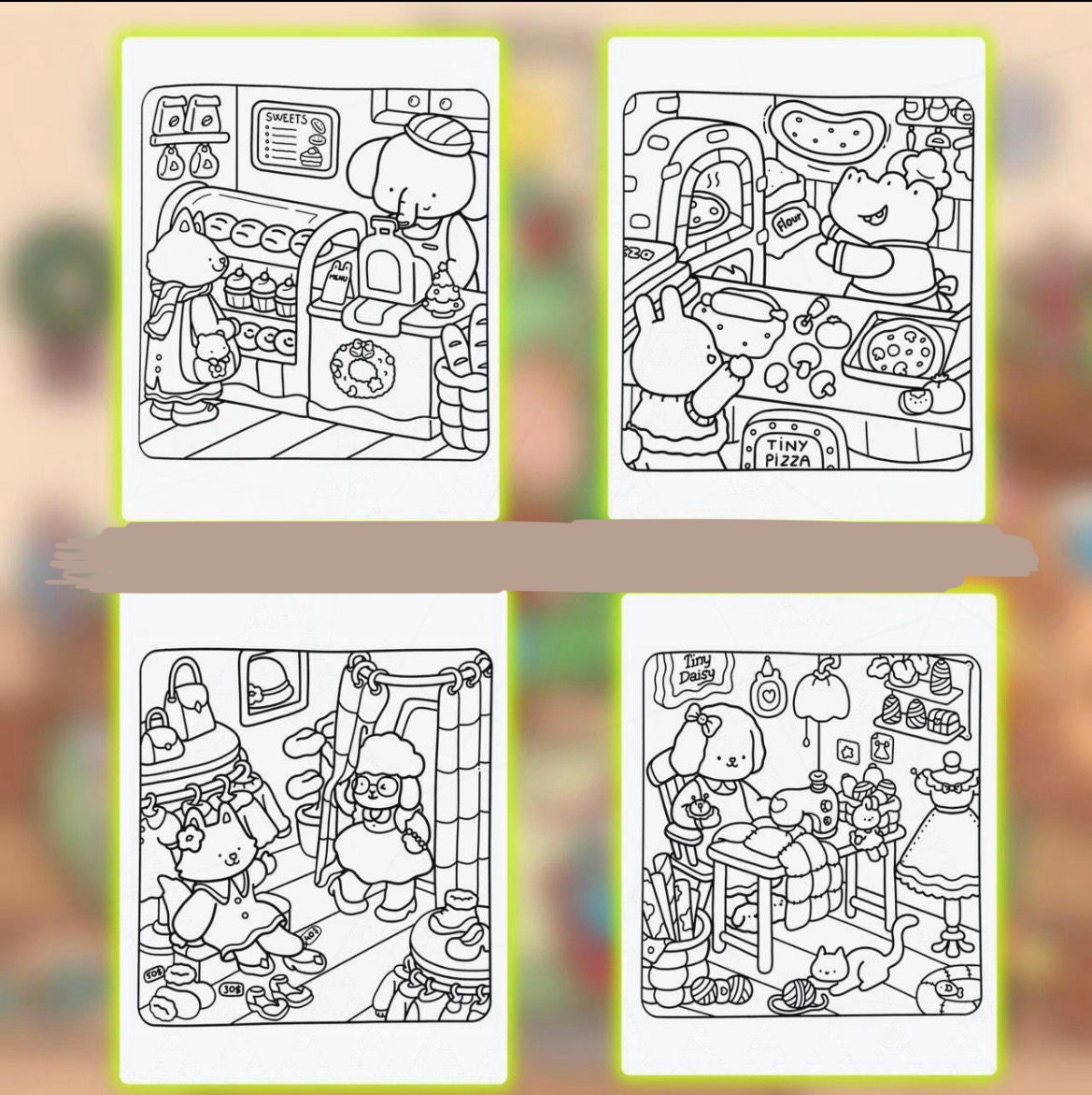 St. x Coloring Book - Cozy Buddies