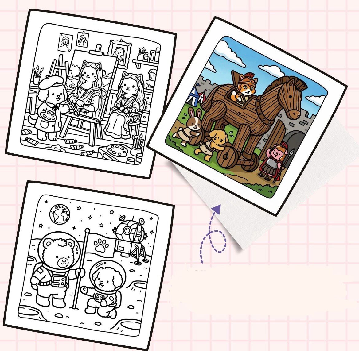 St. x Coloring Book - Cozy Moments Eras