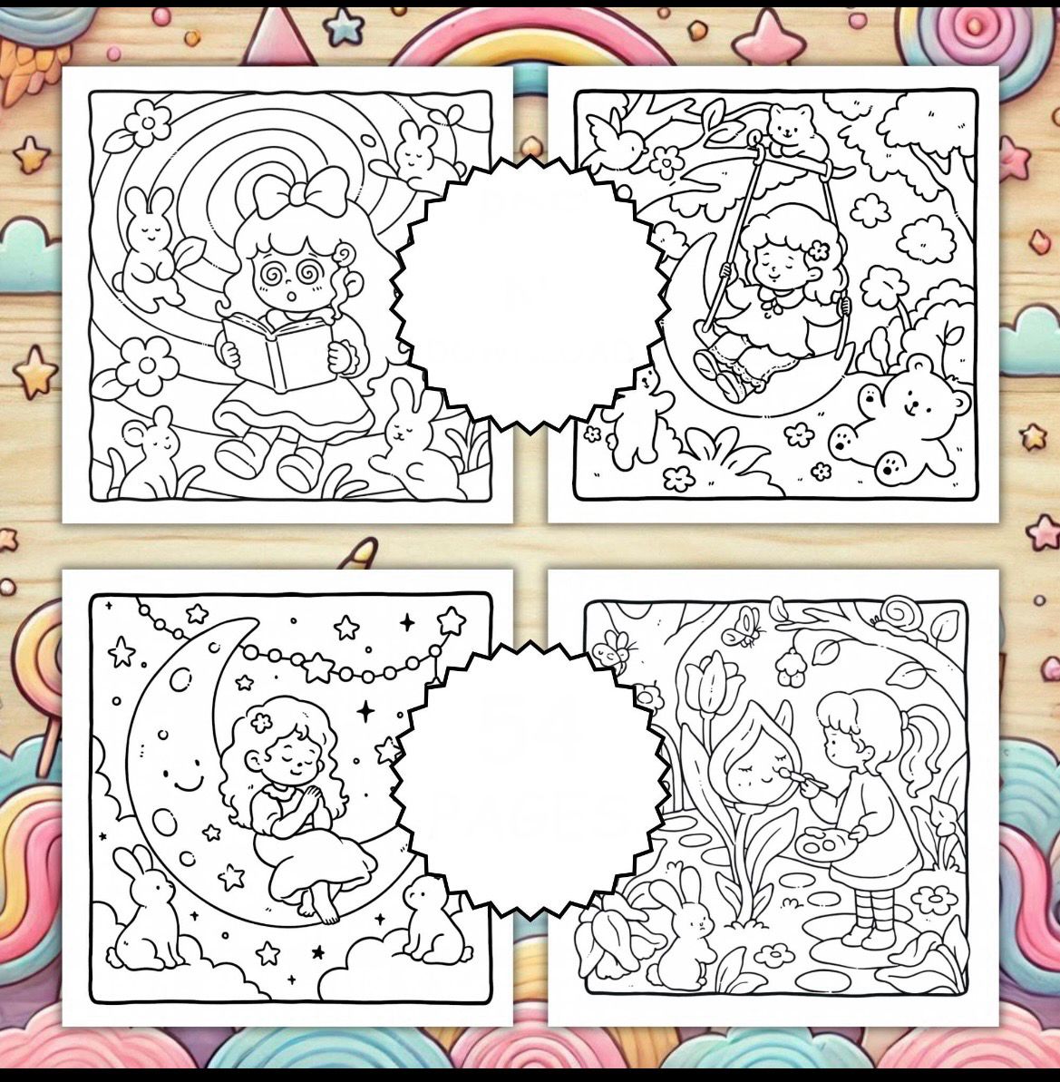St. x Coloring Book - Dream Vision