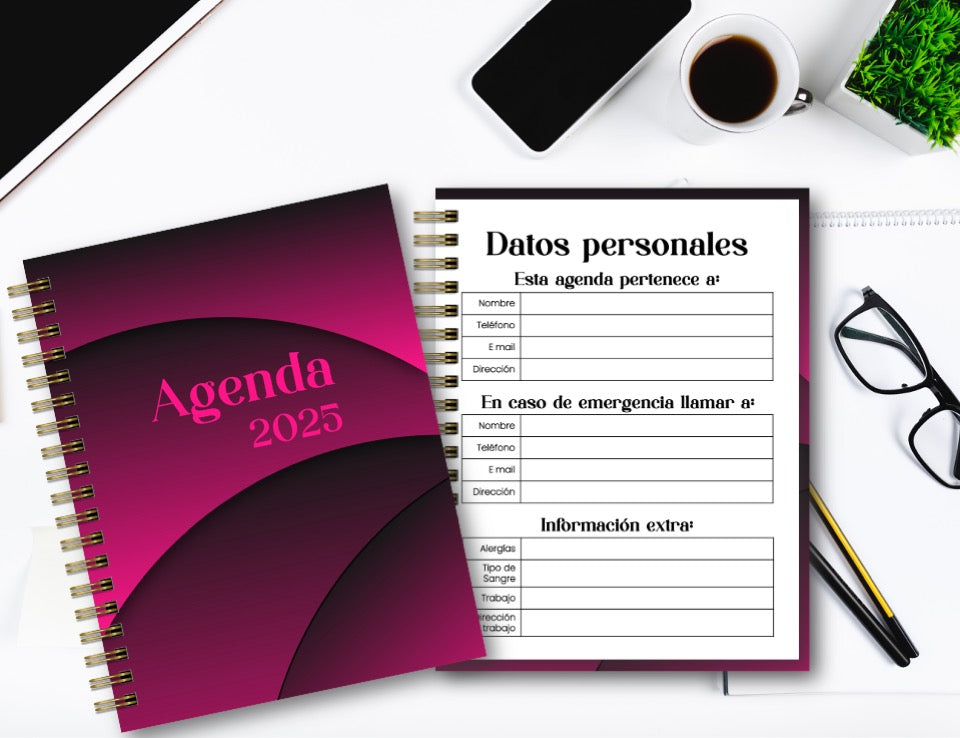 Agenda Executive 3 D.