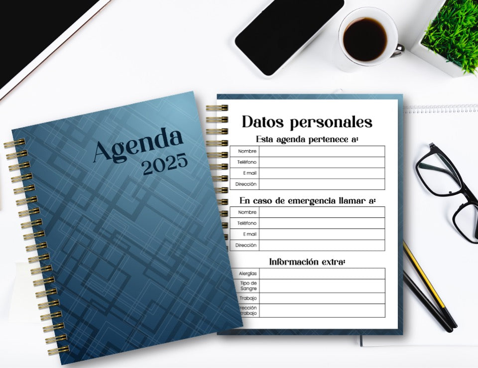 Agenda Executive 3 D.