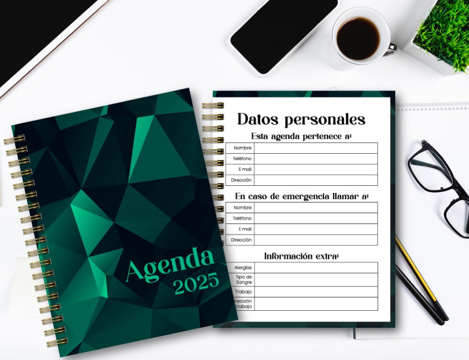 Agenda Executive 3 D.