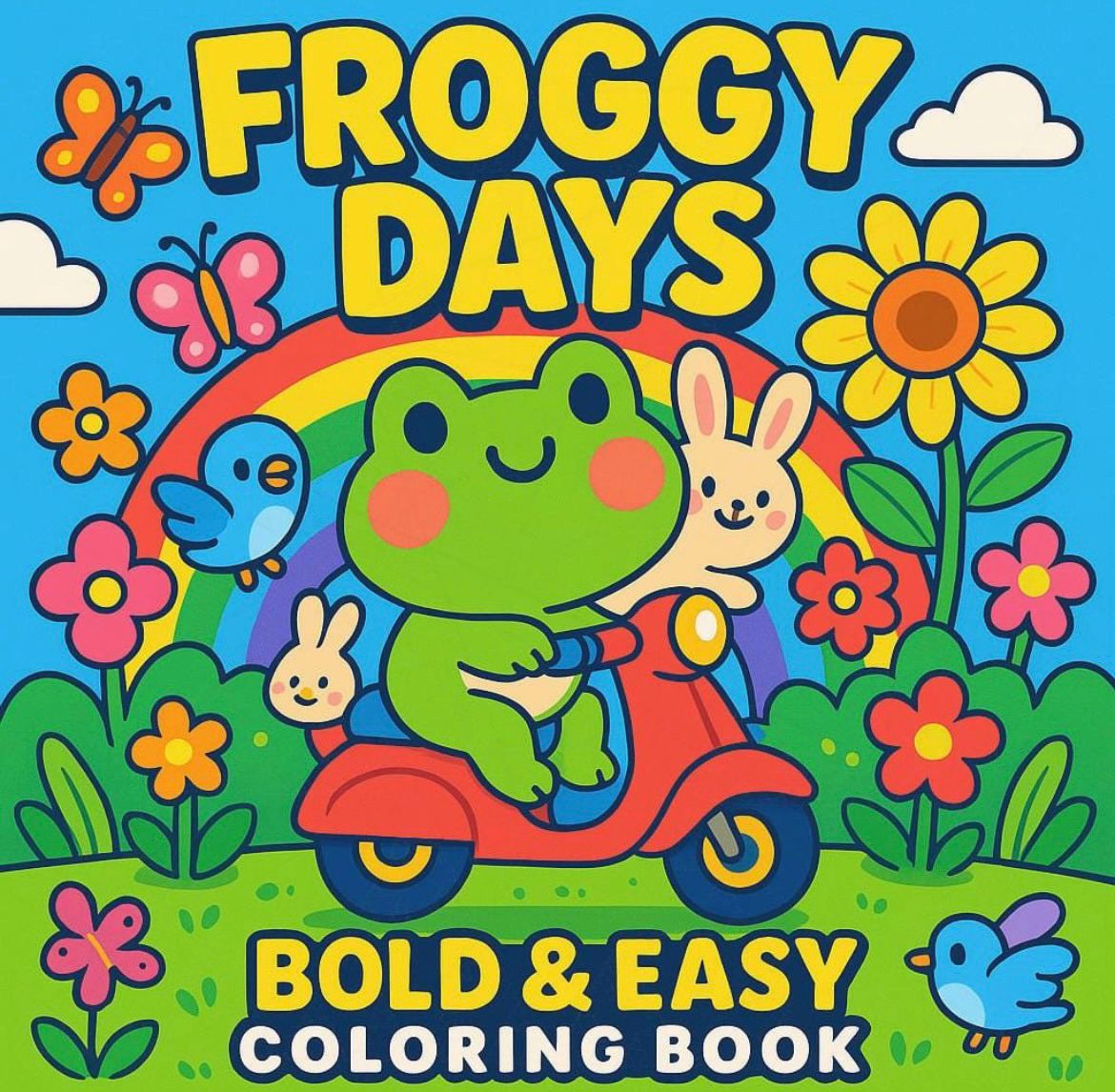 St. x Coloring Book - Froggy Days