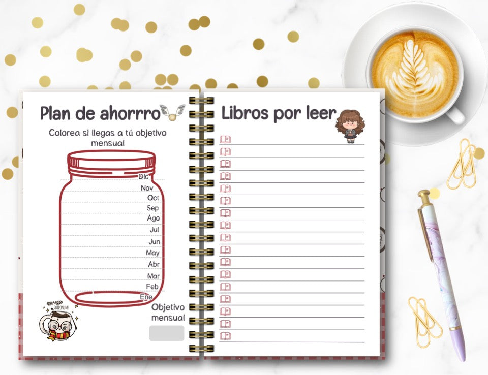 Agenda Harry Potter 2 S.