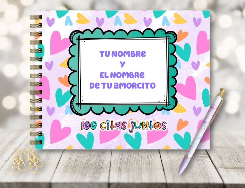 Álbum Nuestra Historia & 100 citas juntos.