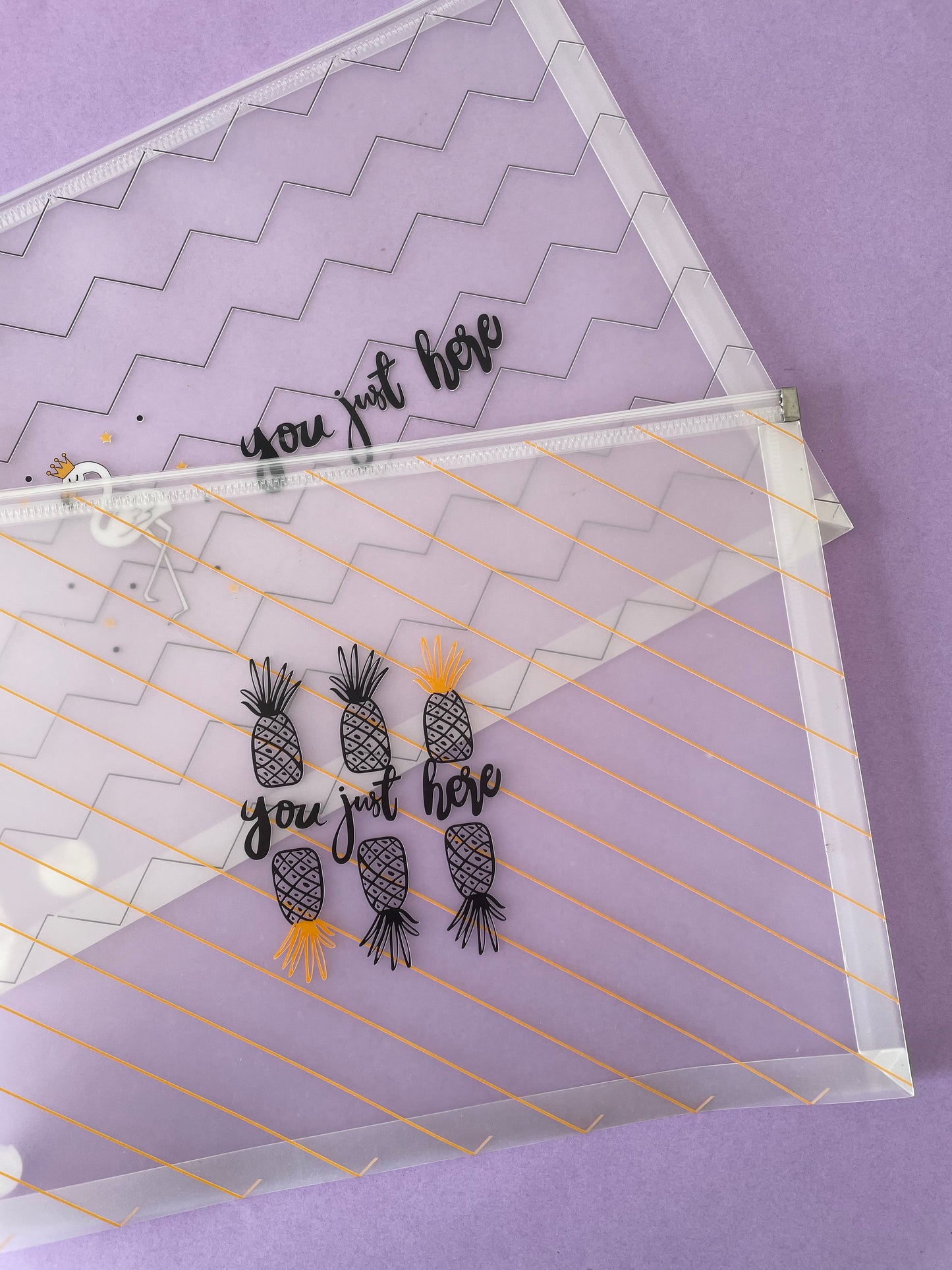 St. Folder transparente