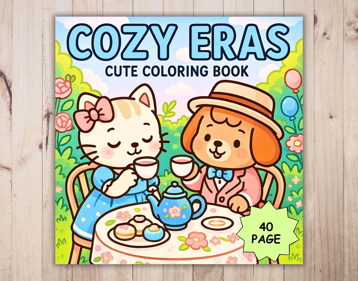 St. x Coloring Book - Cozy Eras