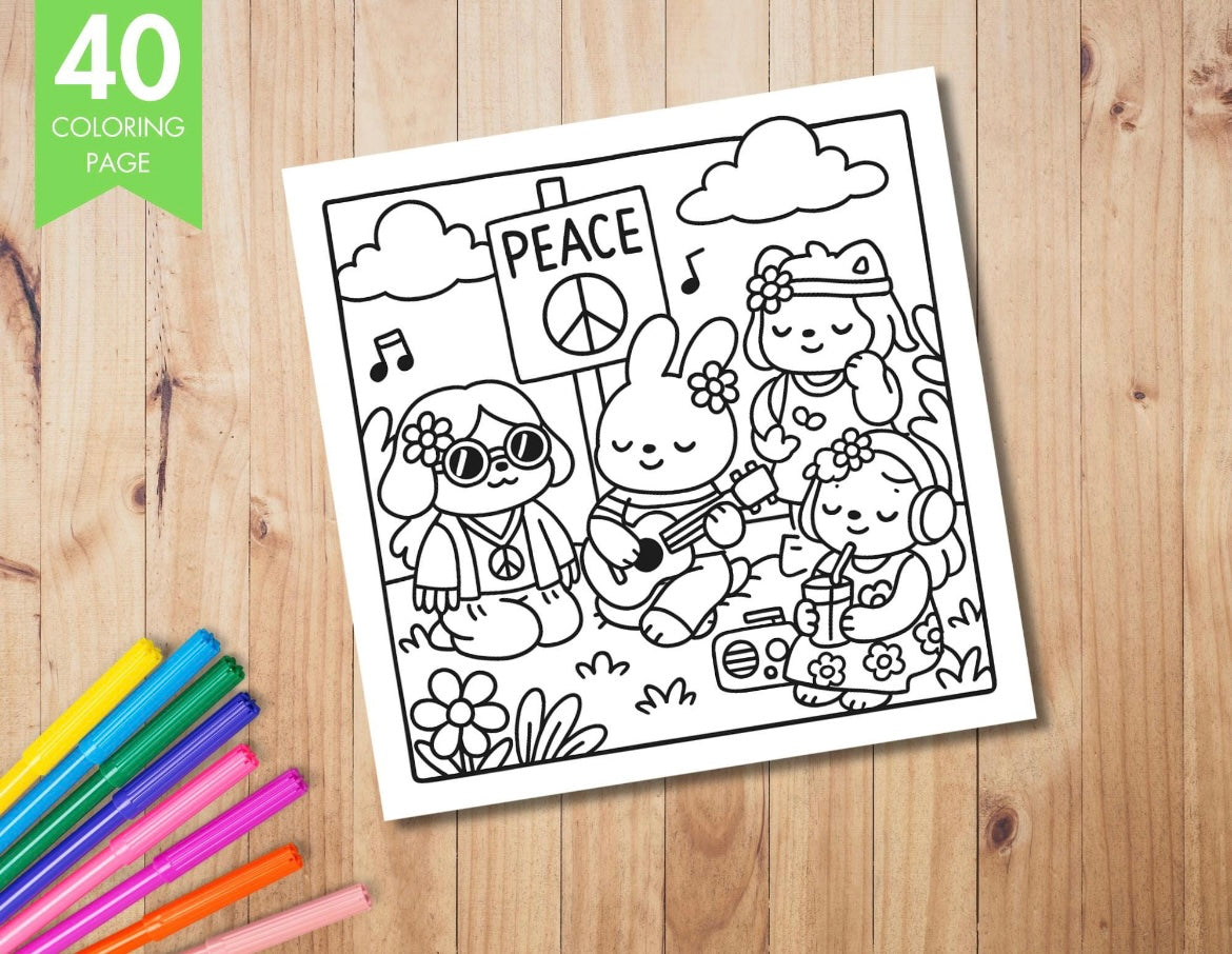 St. x Coloring Book - Cozy Eras
