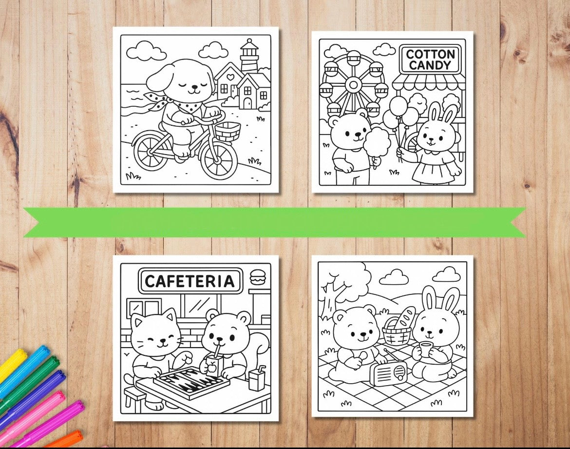 St. x Coloring Book - Cozy Eras