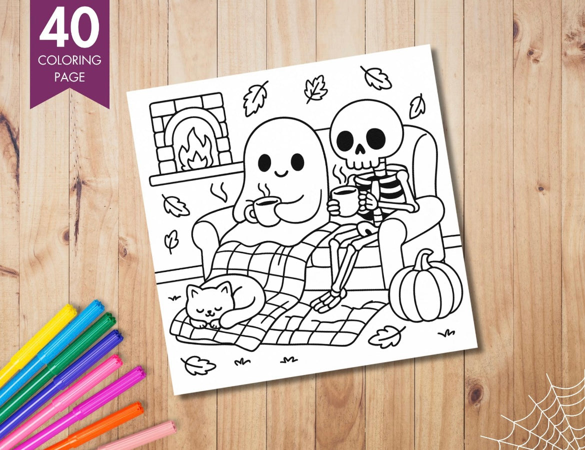 St. x Coloring Book - Spooky Cutie