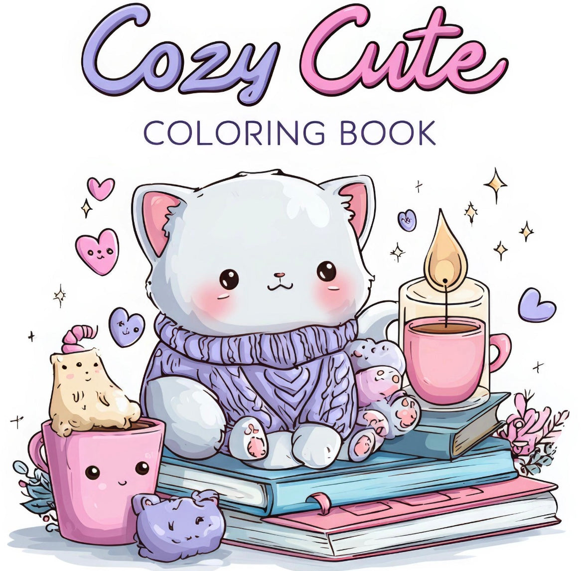 St. x Coloring Book - Cozy Cute