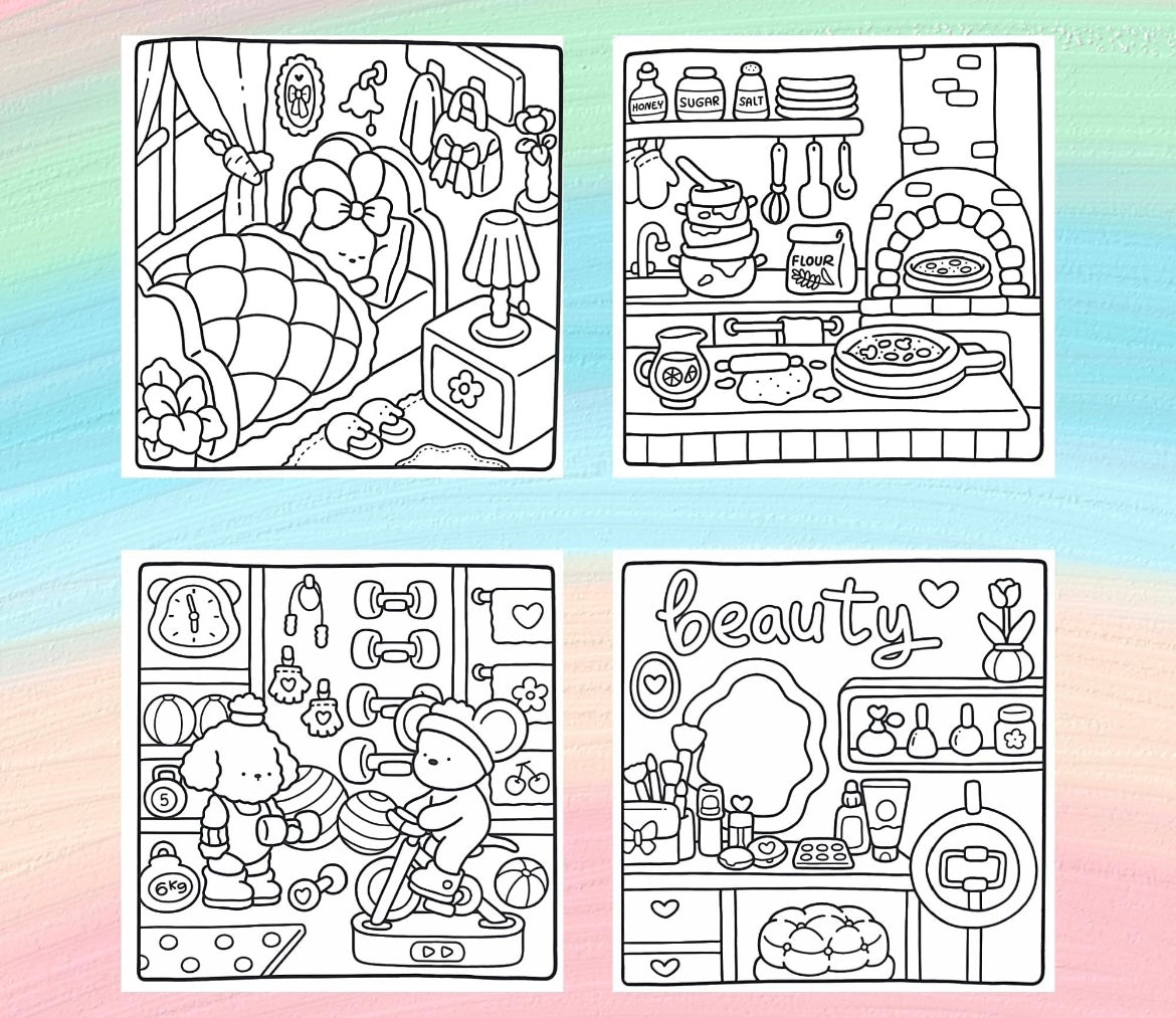 St. x Coloring Book - Little Corner