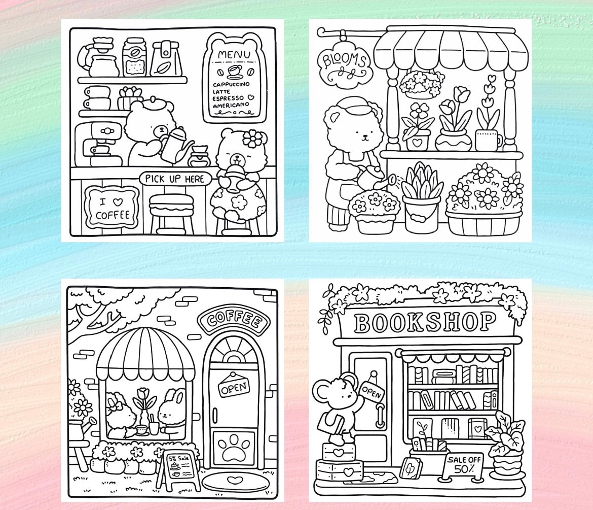 St. x Coloring Book - Little Corner