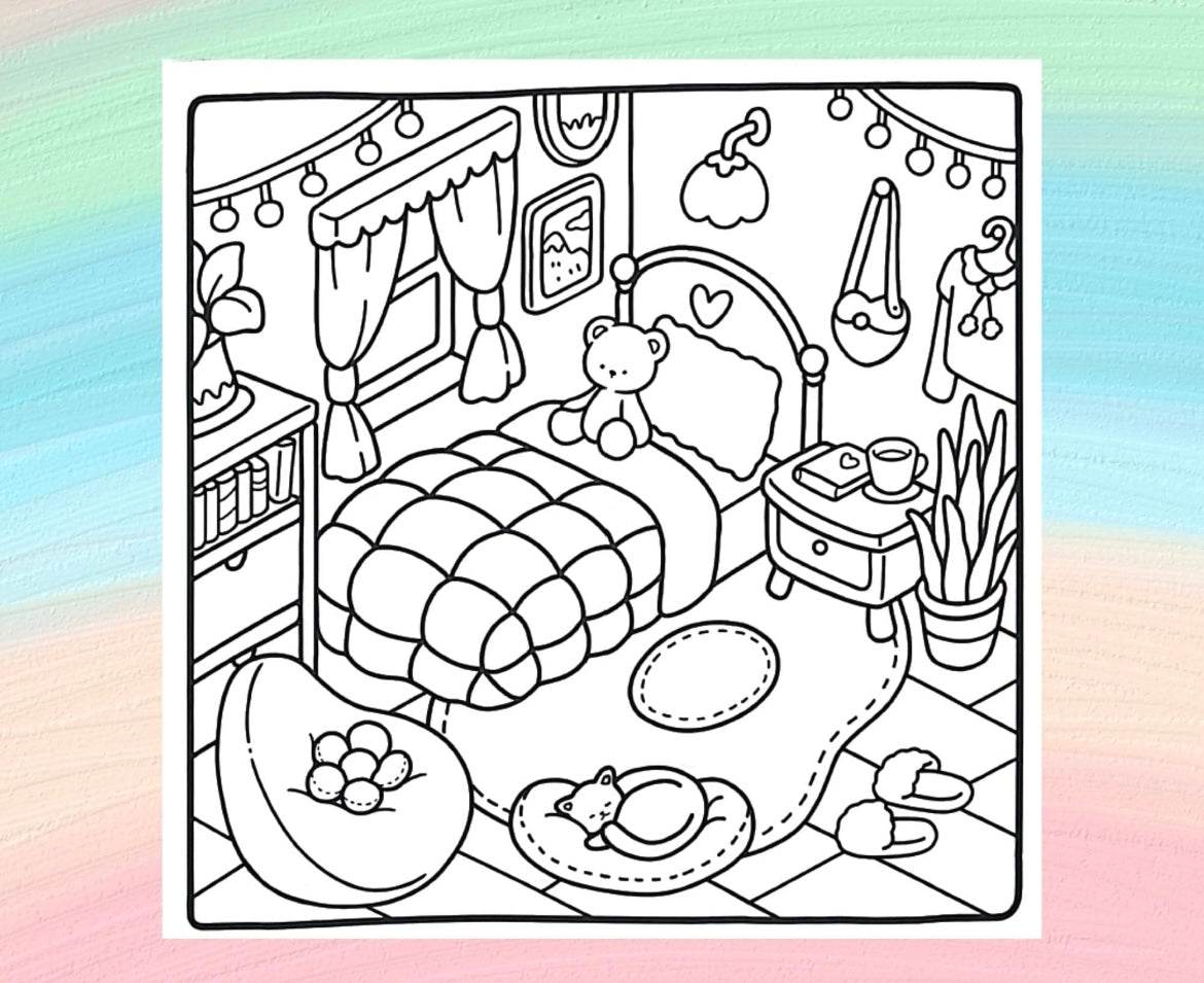 St. x Coloring Book - Little Corner