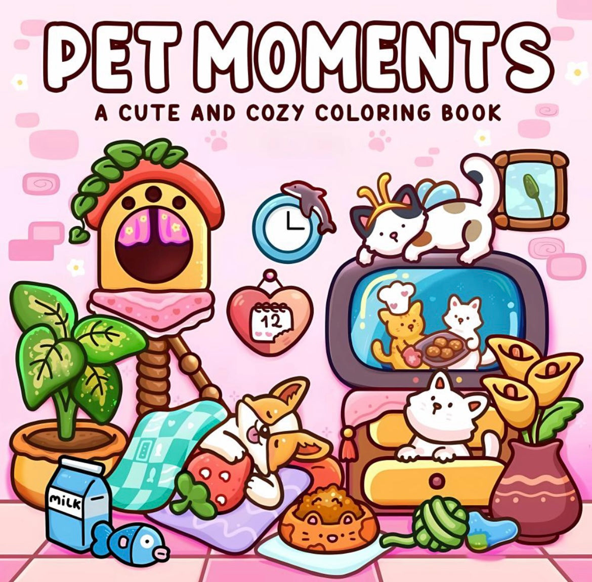 St. x Coloring Book - Pet Moments