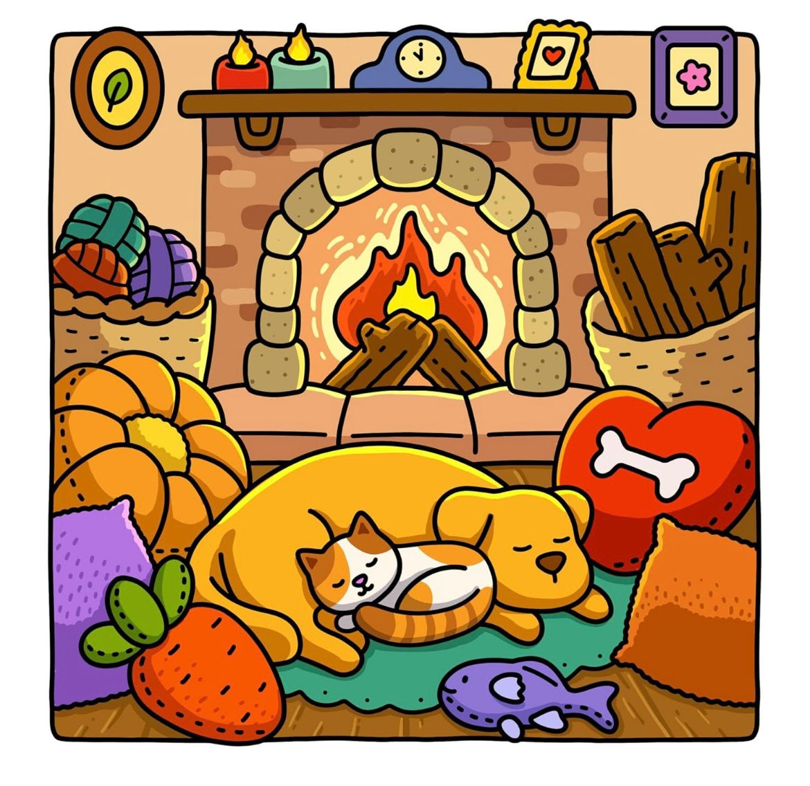 St. x Coloring Book - Pet Moments