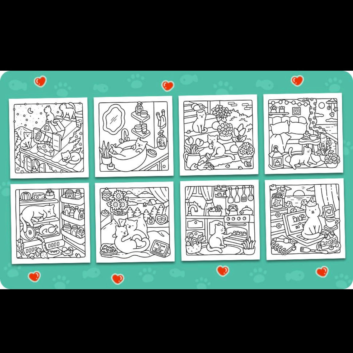 St. x Coloring Book - Pet Moments