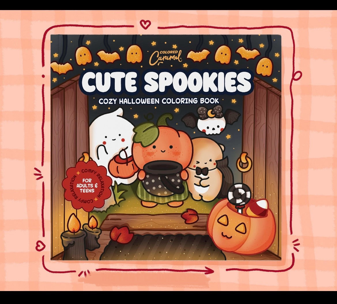 St. x Coloring Book - Cute Spookies