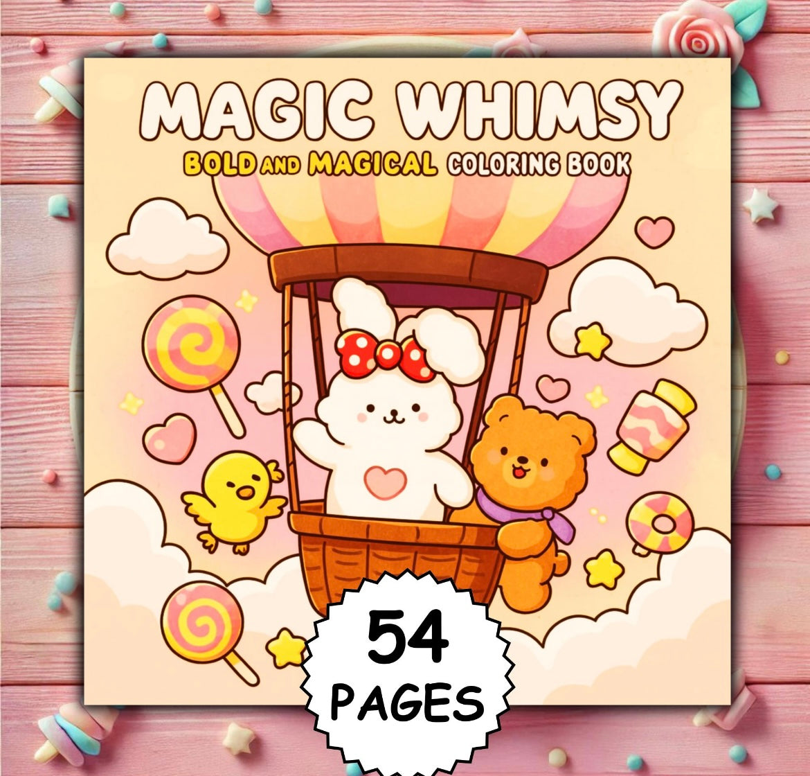 St. x Coloring Book - Magic Whimsy