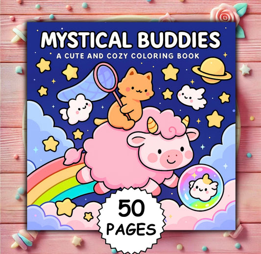 St. x Coloring Book - Mystical Buddies
