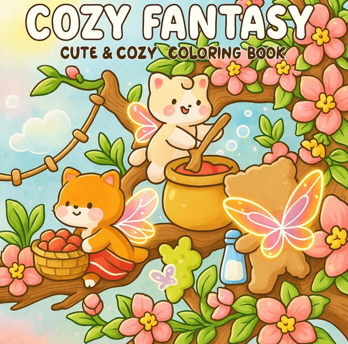 St. x Coloring Book - Cozy Fantasy