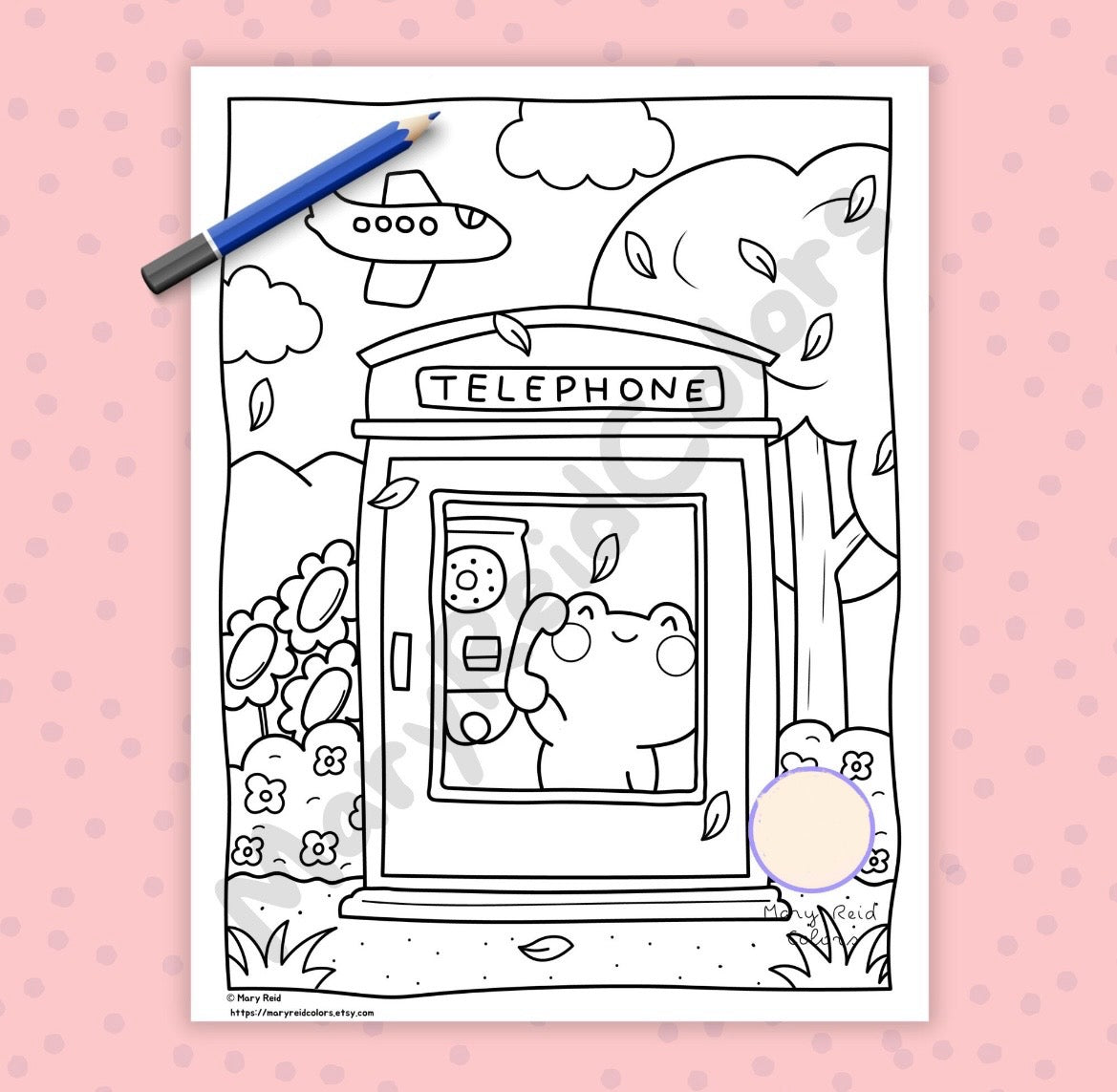 St. x Coloring Book Kawaii