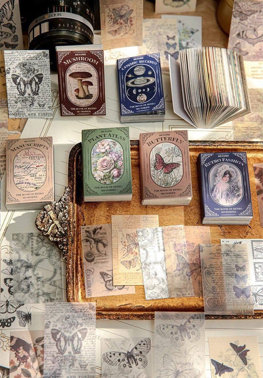 St. Hojas Decoradas "The Book Of Retro Memories"