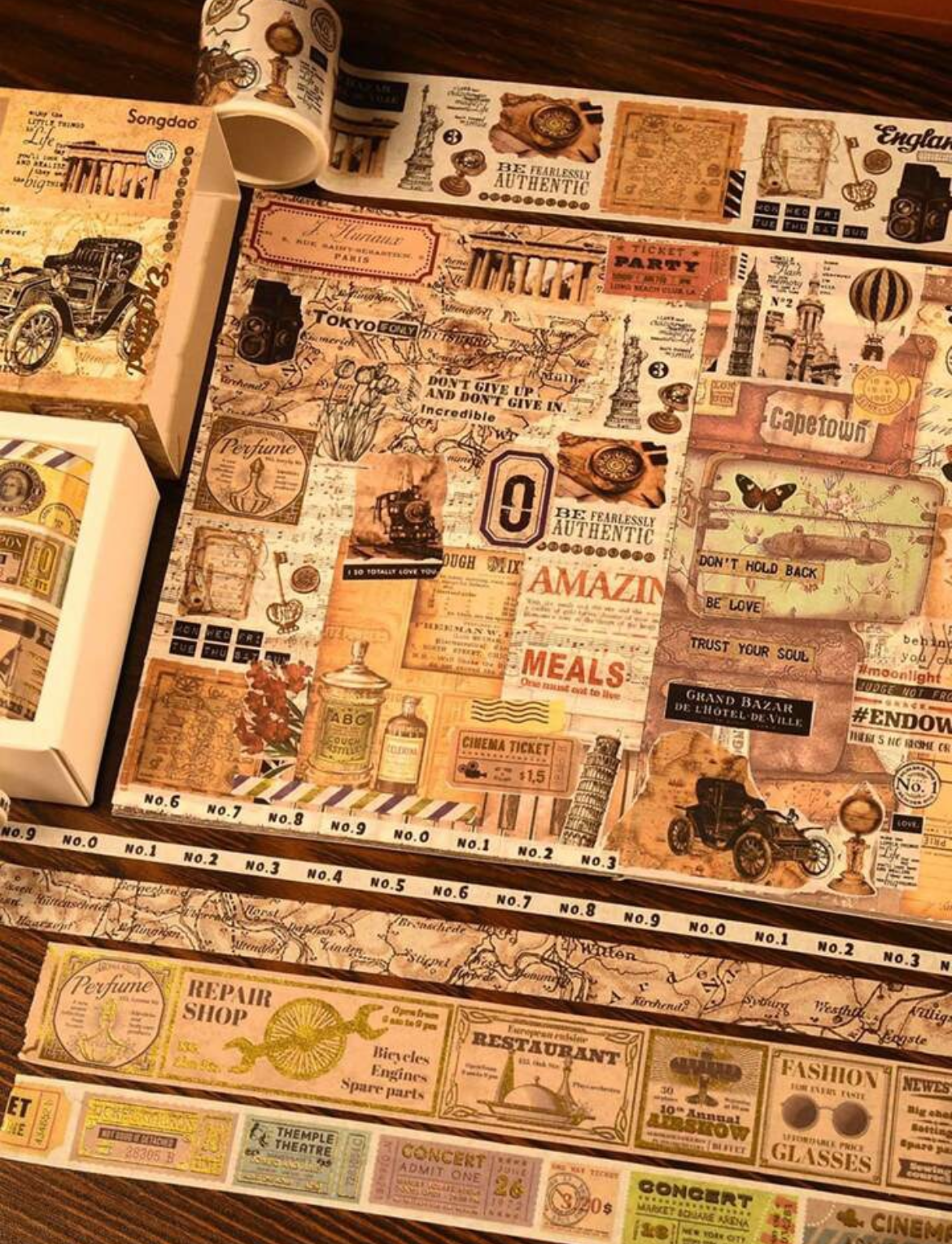 St. Washi Tapes "Songdao" Foil