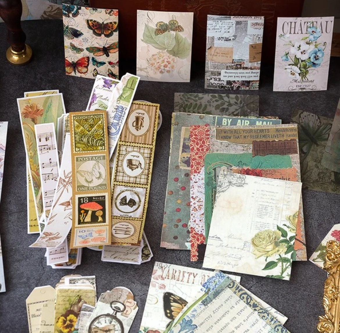 St. Set Scrapbook Vintage