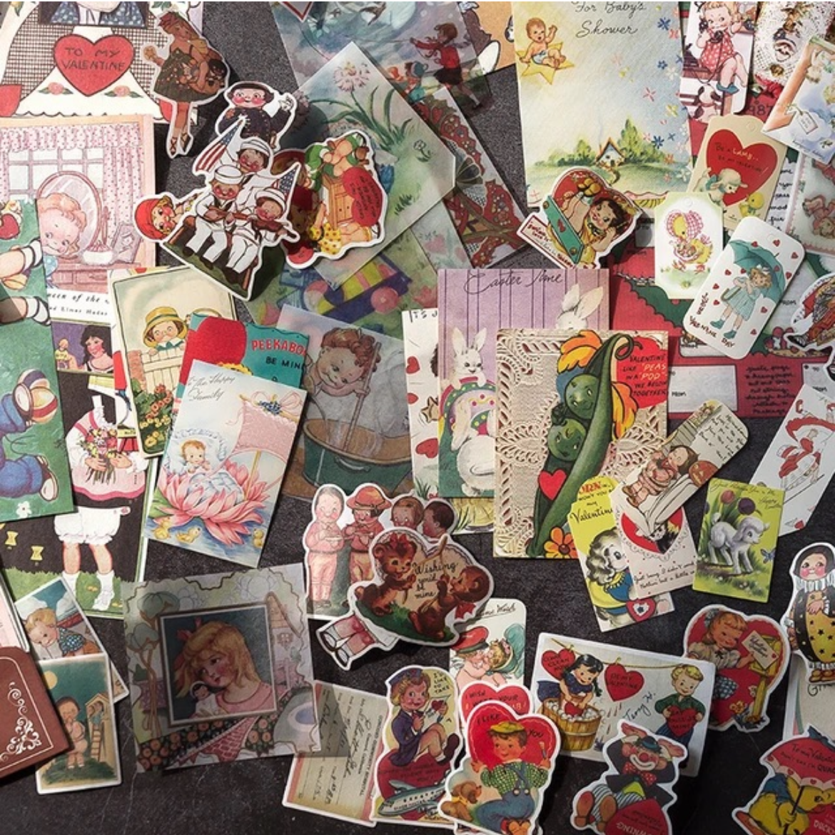 St. Set Scrapbook Vintage