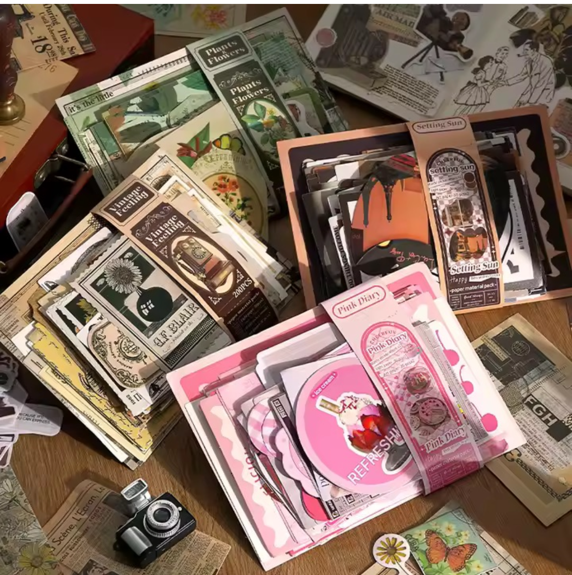 St. Set Scrapbook "Paper Material Pack"