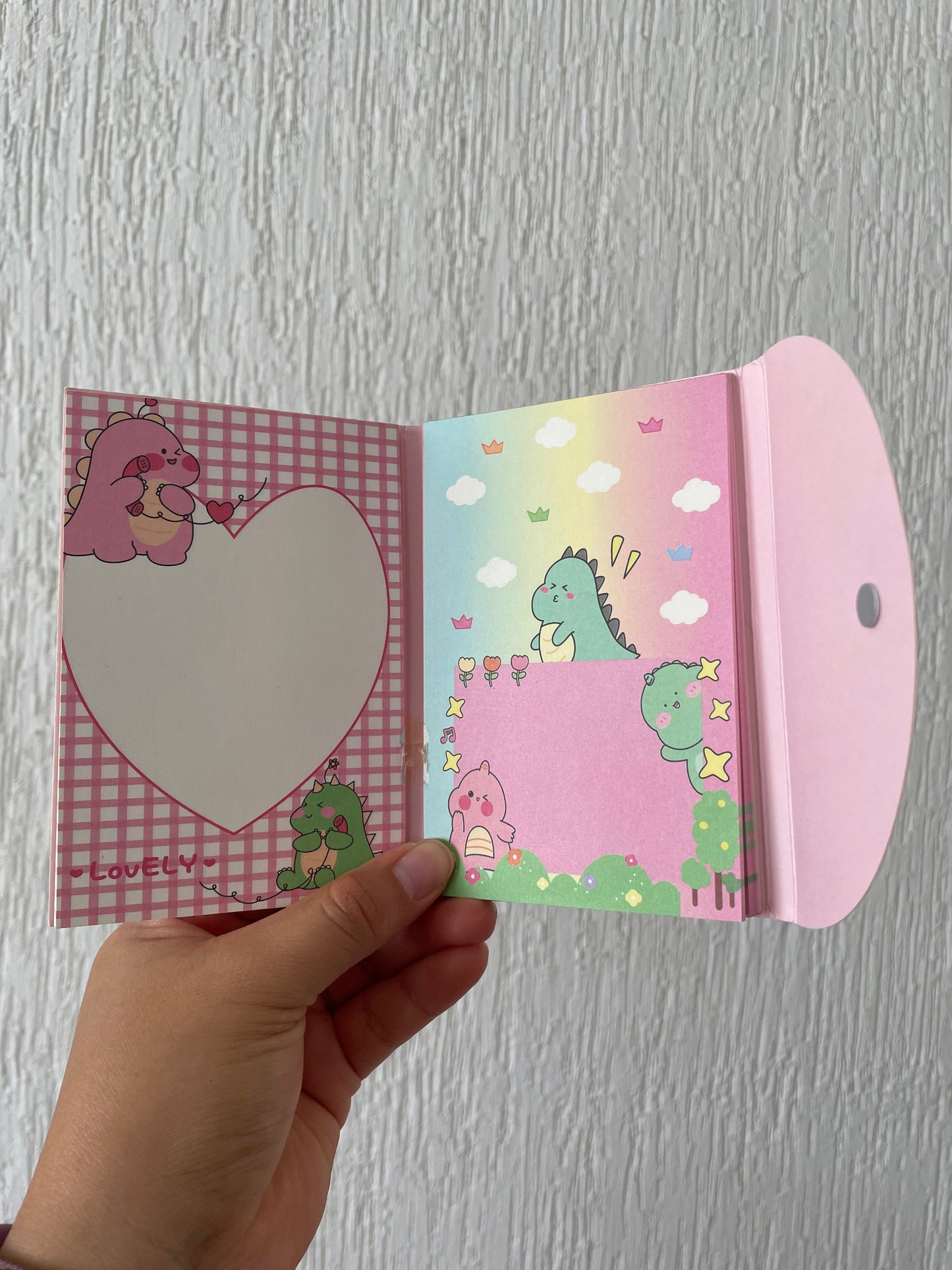 St. Post it Stick Note Dino Kawaii
