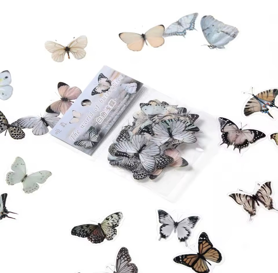 St. Stickers  "The World Of Butterflies"