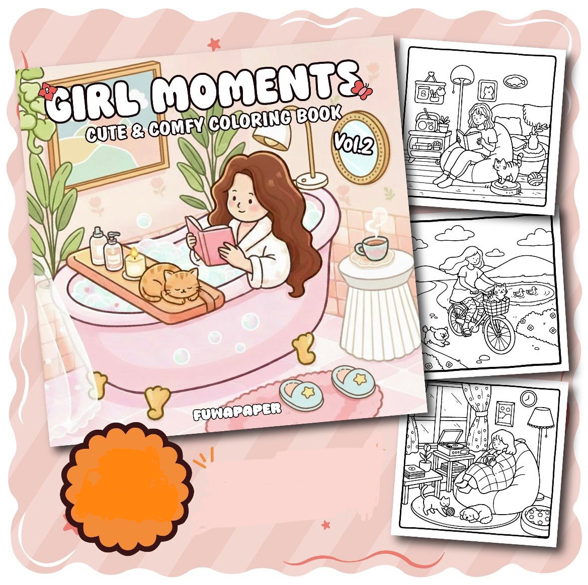 St. x Coloring Book - Girl Moments Vol. 2