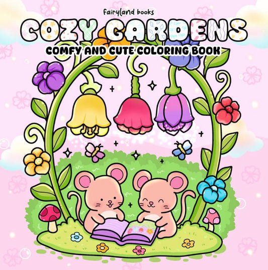 St. x Coloring Book - Cozy Gardens