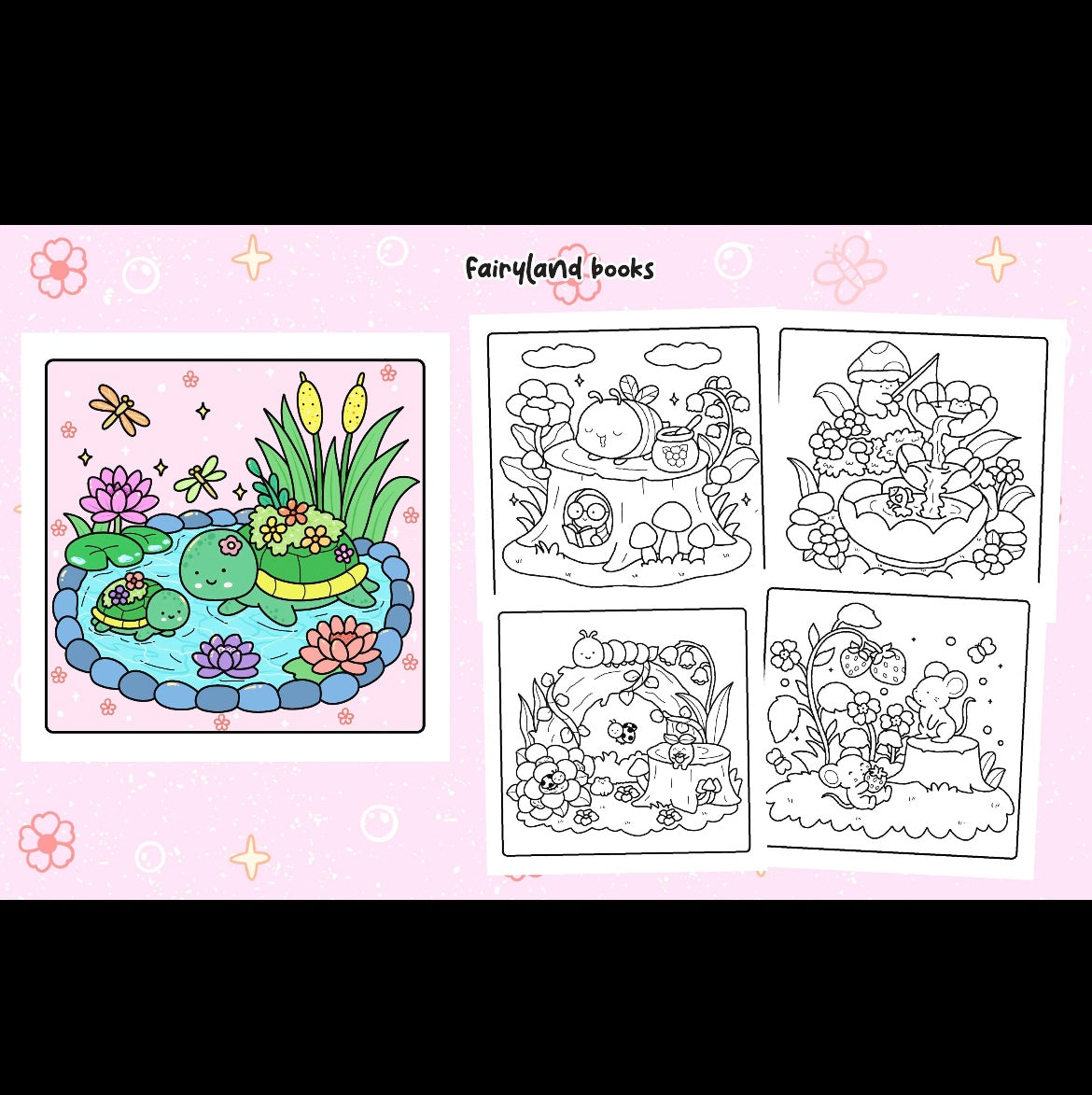 St. x Coloring Book - Cozy Gardens