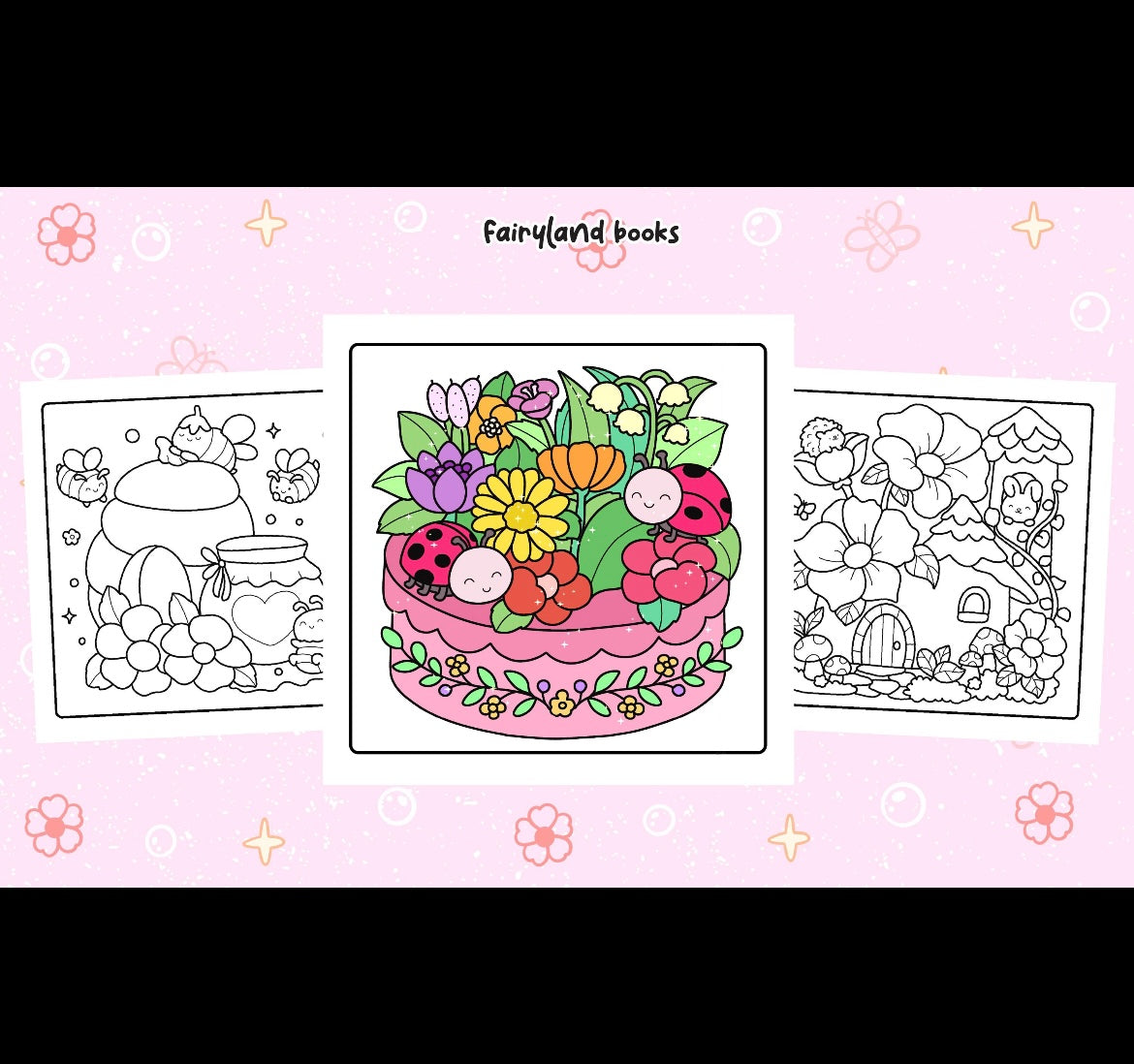 St. x Coloring Book - Cozy Gardens