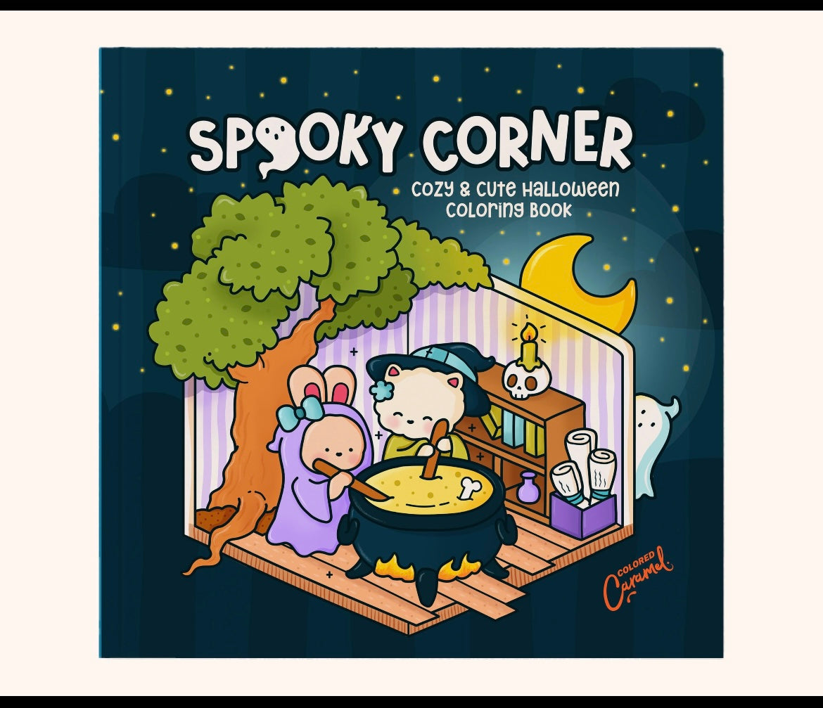St. x Coloring Book - Spooky Corner