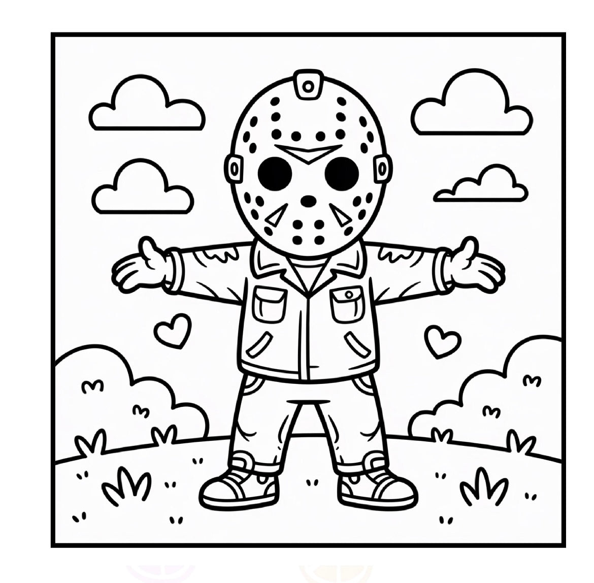 St. x Coloring Book - Cutest Serial Killers