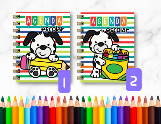 Doc. Mini Agenda Docente - School Puppy