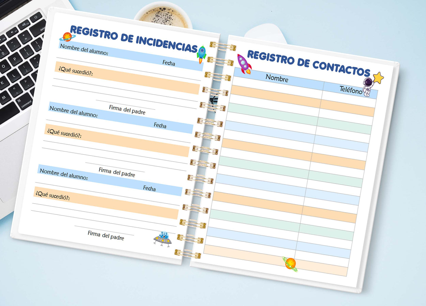 Doc. Agenda Docente - Astronauta